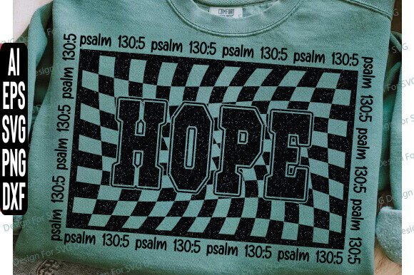 Christian Hope Png Hope Psalm 130 5 Graphics T-Shirt Designs