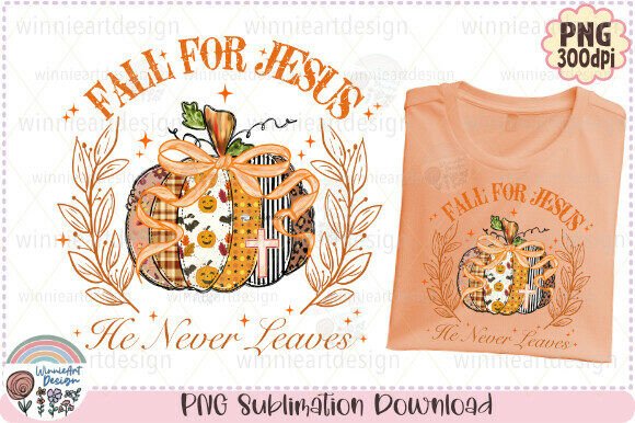 Fall for Jesus Christian Bow Pumpkin: Graphics & T-Shirt Designs Review