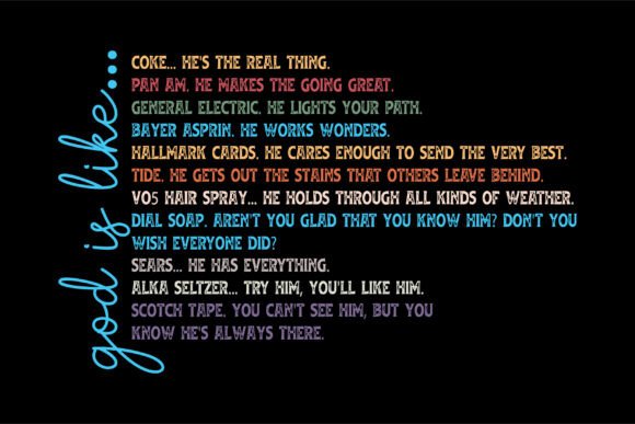 Vintage 90s God is Like Christian Slogan Graphics for T-Shirt Designs